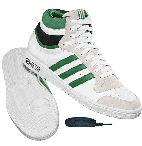 adidas top ten grün